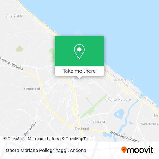Opera Mariana Pellegrinaggi map