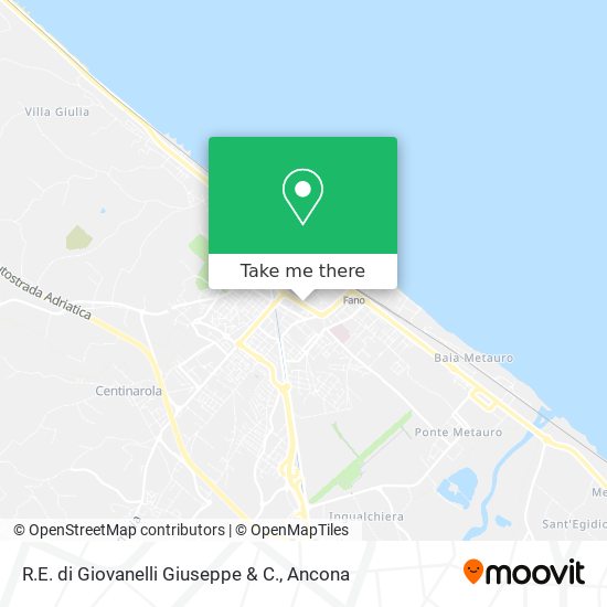 R.E. di Giovanelli Giuseppe & C. map