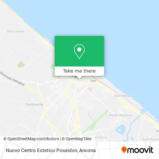 Nuovo Centro Estetico Poseidon map