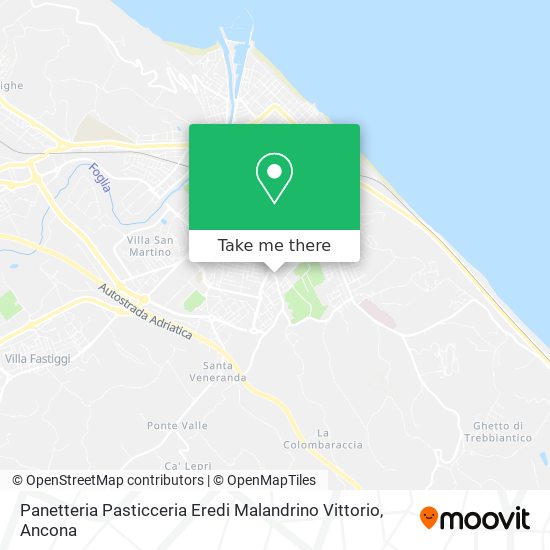 Panetteria Pasticceria Eredi Malandrino Vittorio map