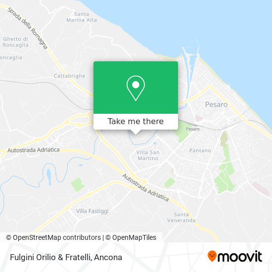Fulgini Orilio & Fratelli map
