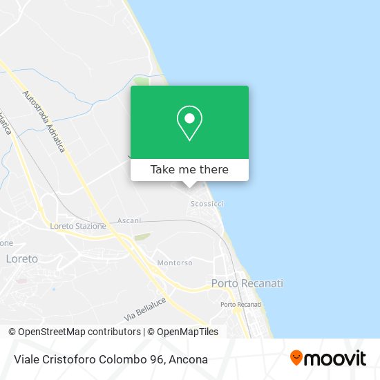 Viale Cristoforo Colombo 96 map