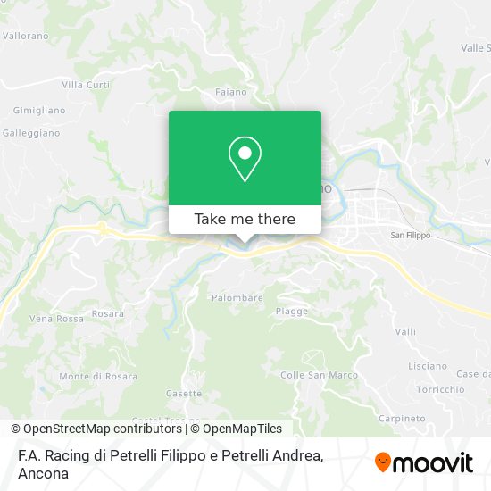 F.A. Racing di Petrelli Filippo e Petrelli Andrea map