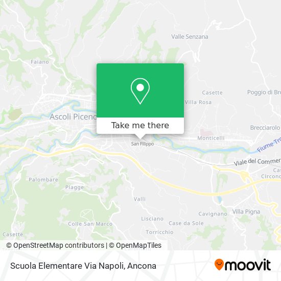 Scuola Elementare Via Napoli map