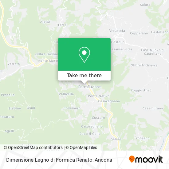 Dimensione Legno di Formica Renato map
