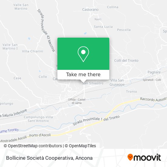 Bollicine Società Cooperativa map