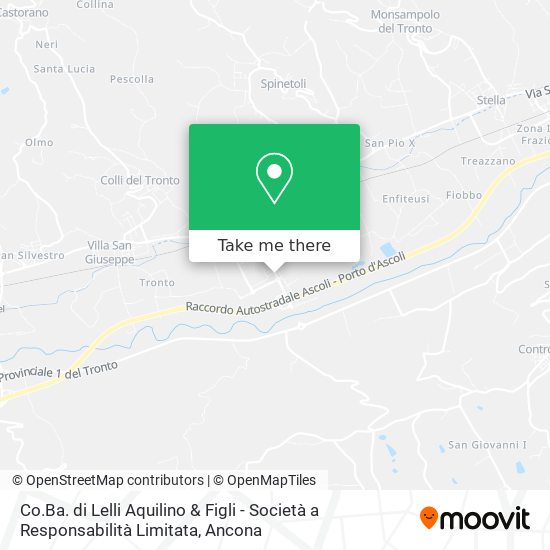 Co.Ba. di Lelli Aquilino & Figli - Società a Responsabilità Limitata map