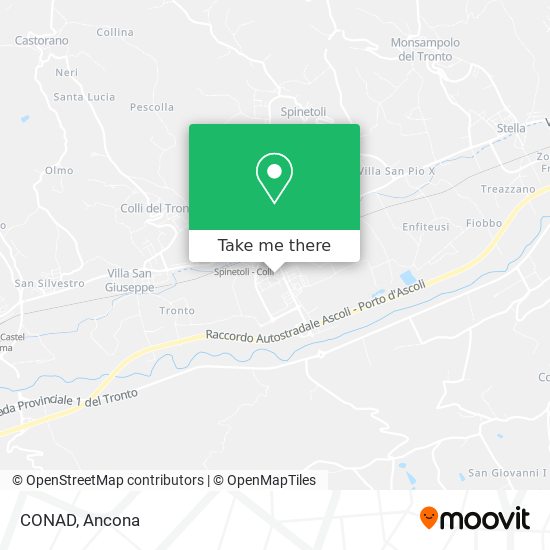 CONAD map