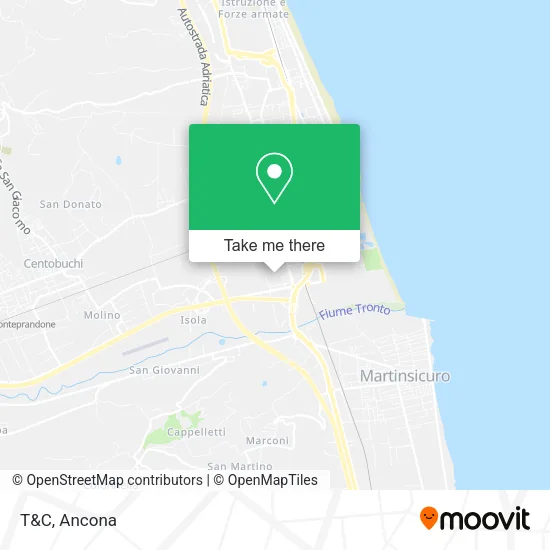T&C map