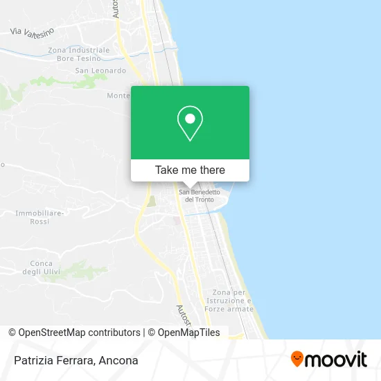 Patrizia Ferrara map