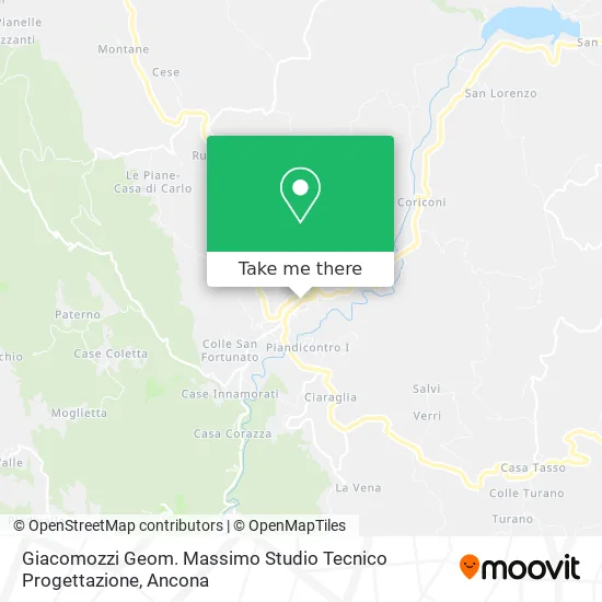 Giacomozzi Geom. Massimo Studio Tecnico Progettazione map