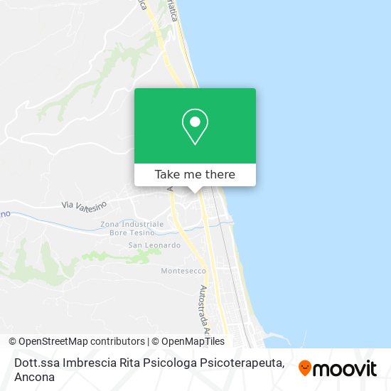 Dott.ssa Imbrescia Rita Psicologa Psicoterapeuta map
