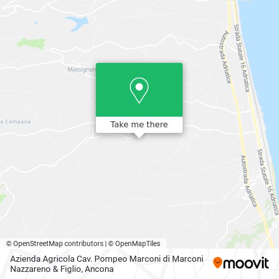 Azienda Agricola Cav. Pompeo Marconi di Marconi Nazzareno & Figlio map