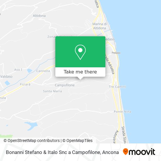 Bonanni Stefano & Italo Snc a Campofilone map