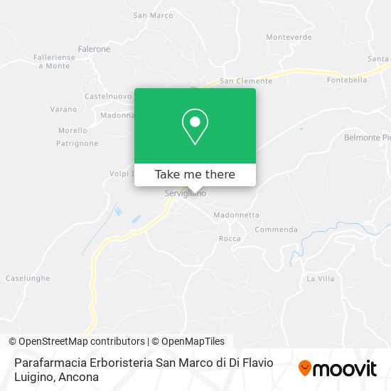 Parafarmacia Erboristeria San Marco di Di Flavio Luigino map