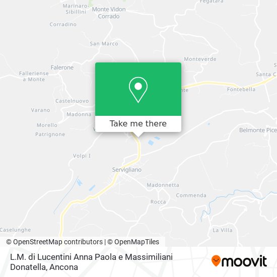 L.M. di Lucentini Anna Paola e Massimiliani Donatella map