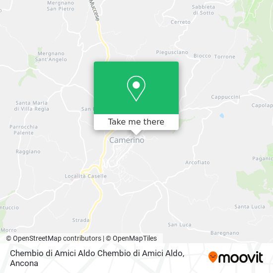 Chembio di Amici Aldo Chembio di Amici Aldo map