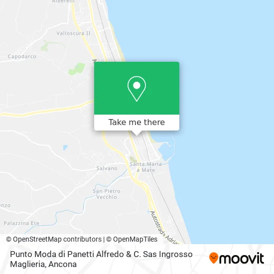 Punto Moda di Panetti Alfredo & C. Sas Ingrosso Maglieria map