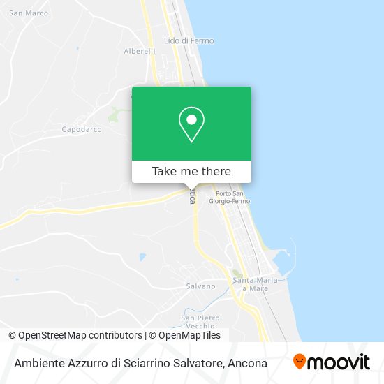 Ambiente Azzurro di Sciarrino Salvatore map