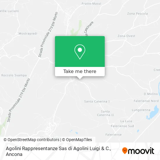Agolini Rappresentanze Sas di Agolini Luigi & C. map