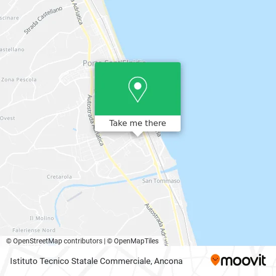 Istituto Tecnico Statale Commerciale map