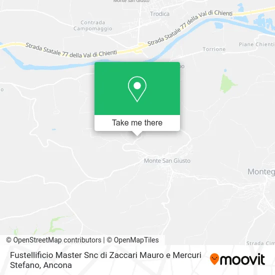 Fustellificio Master Snc di Zaccari Mauro e Mercuri Stefano map