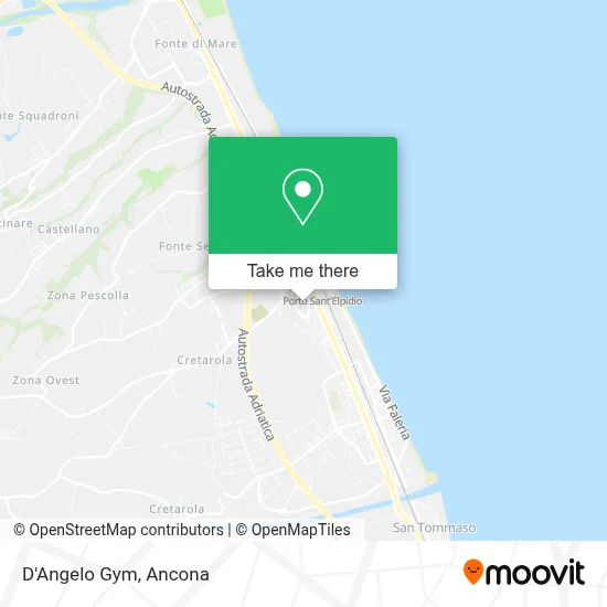 D'Angelo Gym map
