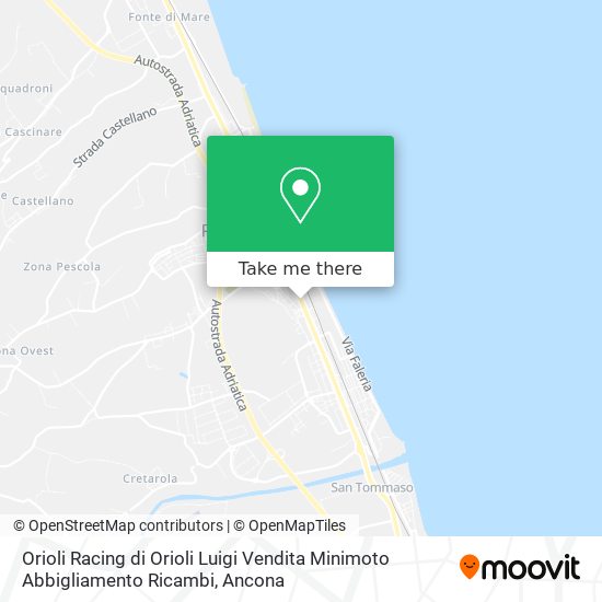 Orioli Racing di Orioli Luigi Vendita Minimoto Abbigliamento Ricambi map