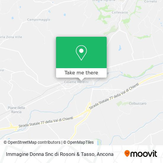 Immagine Donna Snc di Rosoni & Tasso map