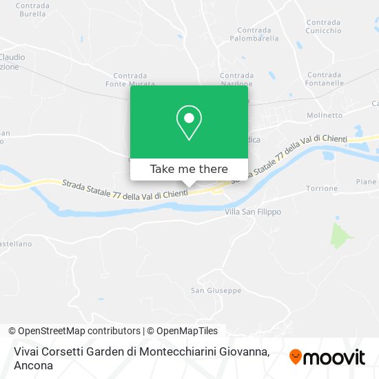 Vivai Corsetti Garden di Montecchiarini Giovanna map