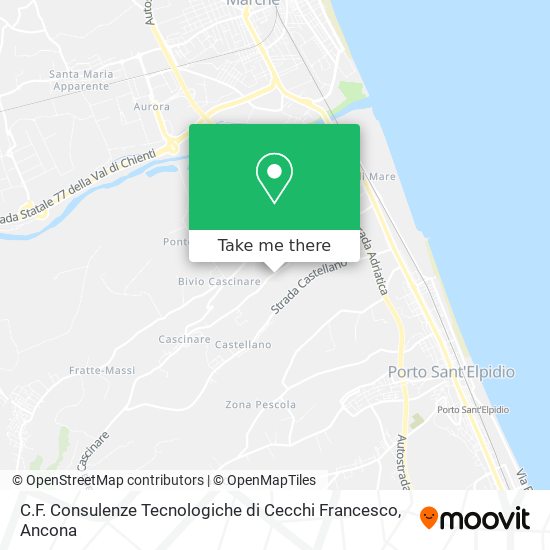 C.F. Consulenze Tecnologiche di Cecchi Francesco map