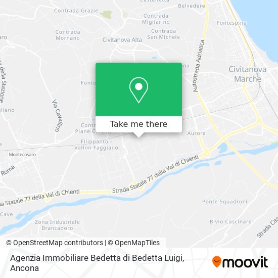 Agenzia Immobiliare Bedetta di Bedetta Luigi map