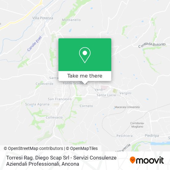 Torresi Rag. Diego Scap Srl - Servizi Consulenze Aziendali Professionali map