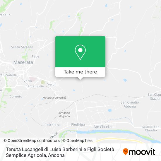 Tenuta Lucangeli di Luisa Barberini e Figli Società Semplice Agricola map