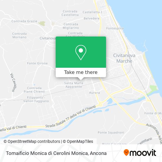 Tomaificio Monica di Cerolini Monica map
