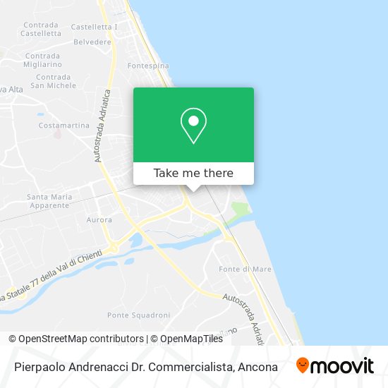 Pierpaolo Andrenacci Dr. Commercialista map