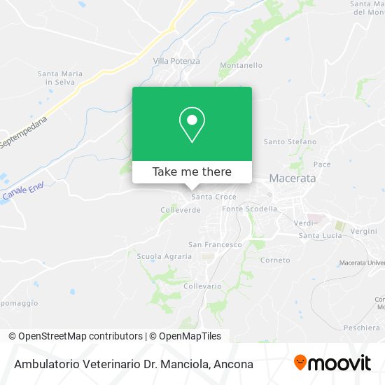 Ambulatorio Veterinario Dr. Manciola map