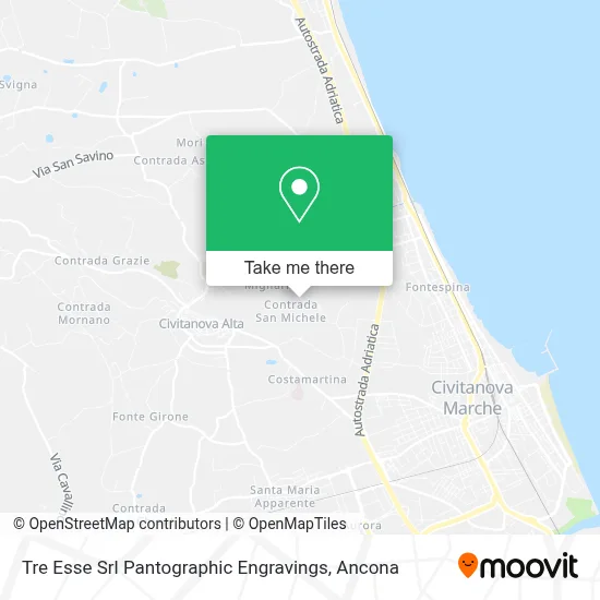 Tre Esse Srl Pantographic Engravings map
