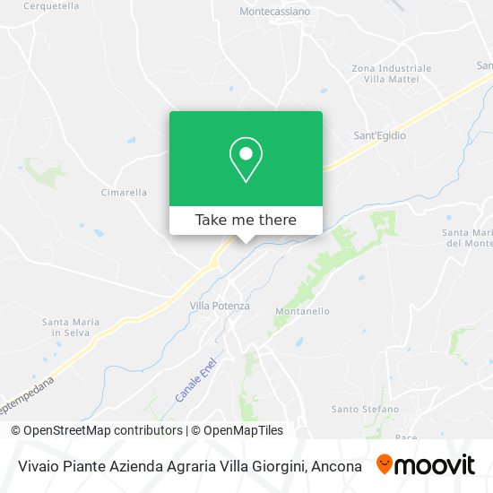 Vivaio Piante Azienda Agraria Villa Giorgini map