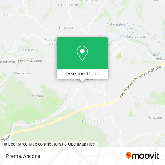 Prema map