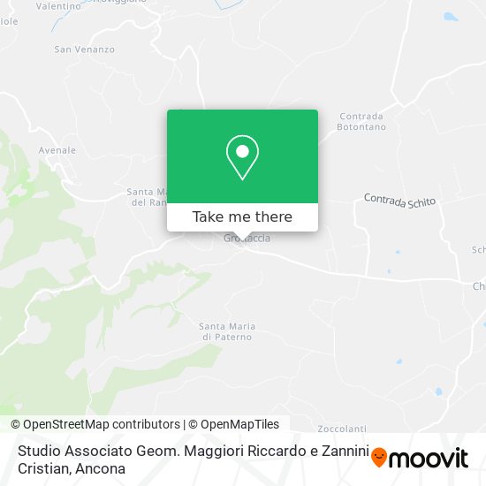 Studio Associato Geom. Maggiori Riccardo e Zannini Cristian map