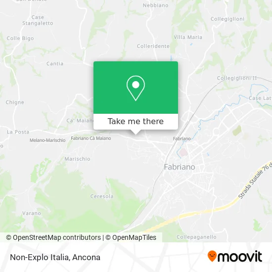 Non-Explo Italia map