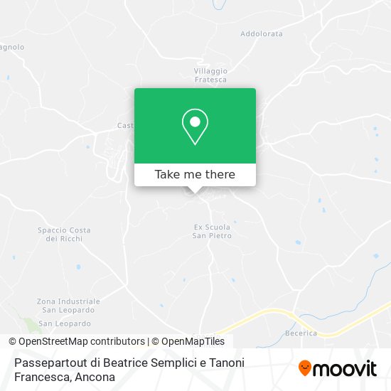 Passepartout di Beatrice Semplici e Tanoni Francesca map