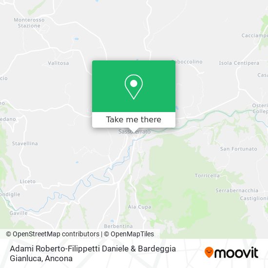 Adami Roberto-Filippetti Daniele & Bardeggia Gianluca map