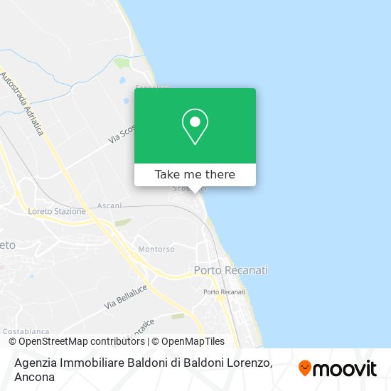 Agenzia Immobiliare Baldoni di Baldoni Lorenzo map