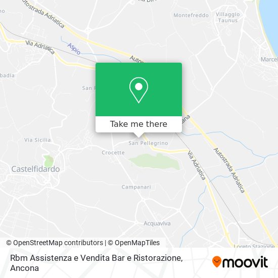 Rbm Assistenza e Vendita Bar e Ristorazione map