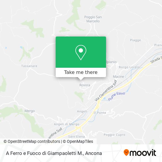 A Ferro e Fuoco di Giampaoletti M. map