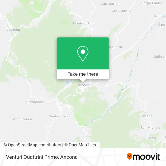 Primo Venturi Quattrini map