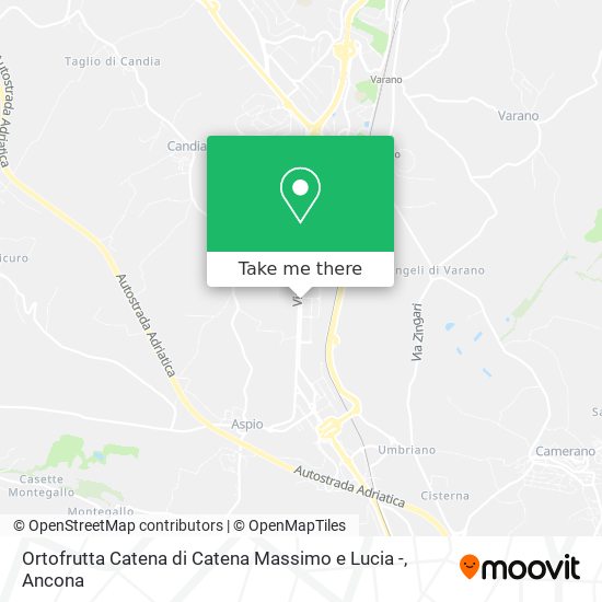 Ortofrutta Catena di Catena Massimo e Lucia - map