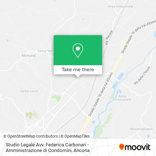 Studio Legale Avv. Federica Carbonari - Amministrazione di Condomini map